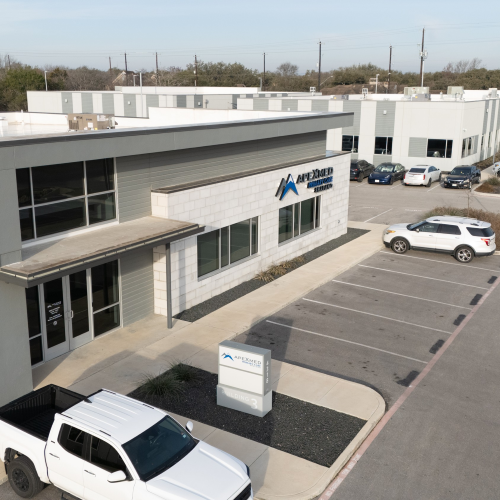 ApexMed Primary Care Shavano Clinic Exterior and Parking Lot