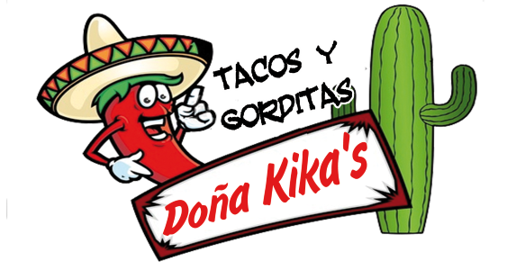 Doña Kika's Tacos y Gorditas Food Truck Logo